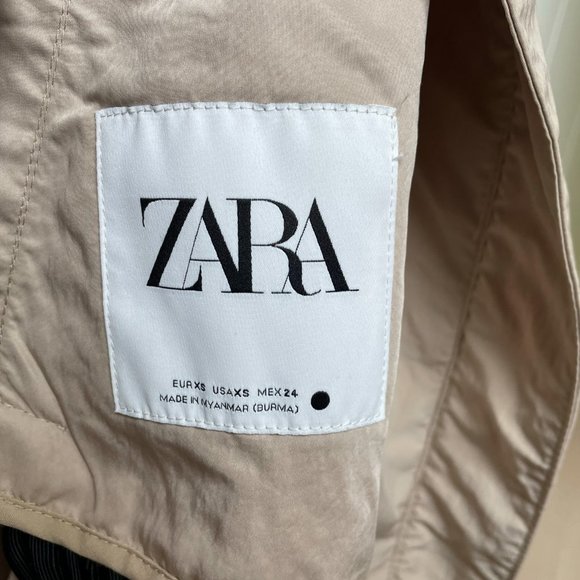 Zara Technical Rain Coat - Picture 3 of 9
